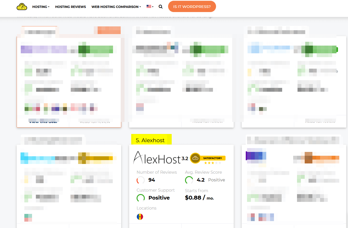 alexhost review